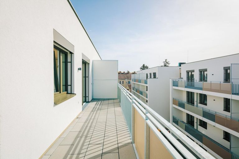 Terrasse einer ähnlichen Wohnung im 3.OG