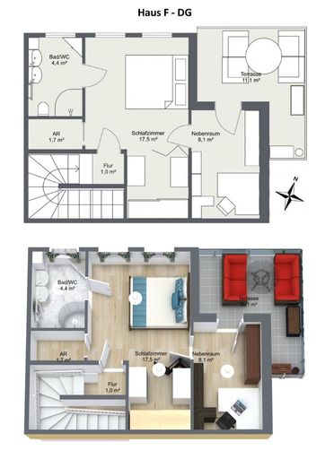 Grundriss DG