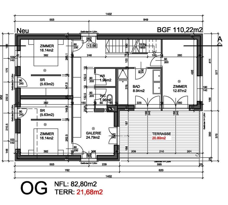 Grundriss OG