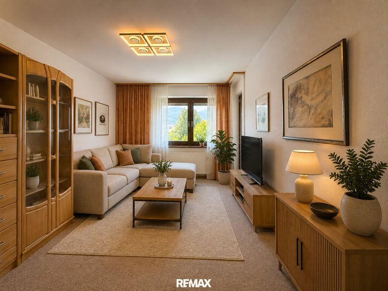 Wohnzimmer II - Visualisierung - Gedankenanstoß