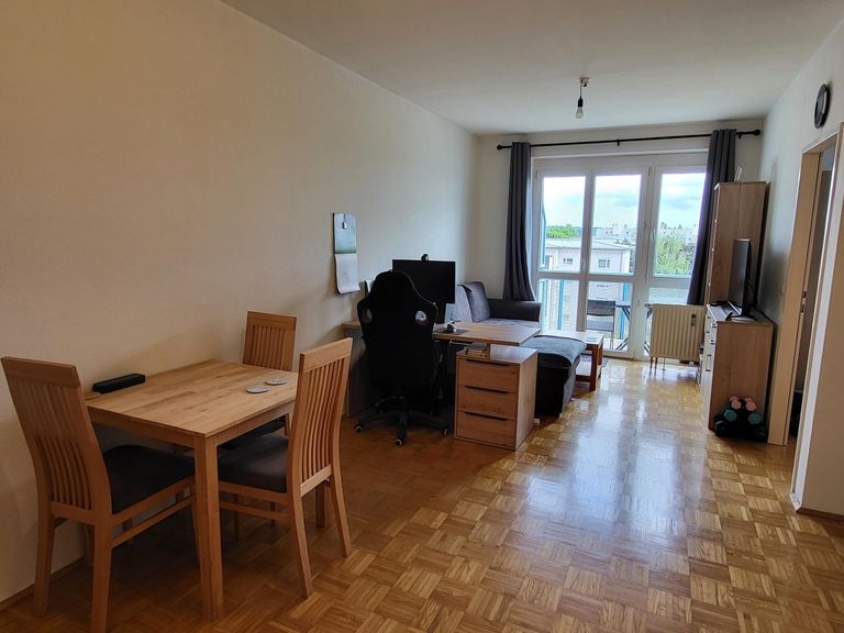 Wohnraum_Blick zum Balkon