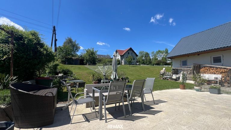 Blick zum Garten