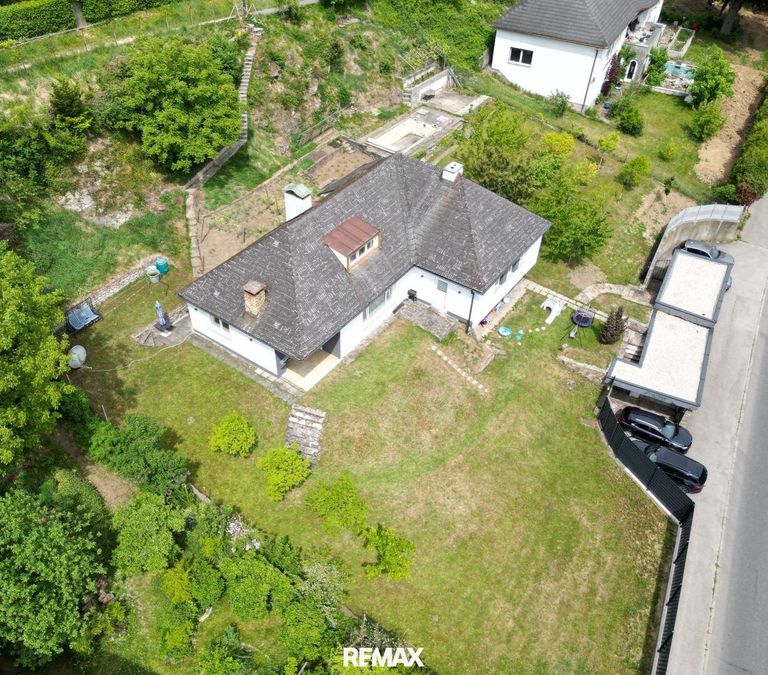 Ansicht West Drohne