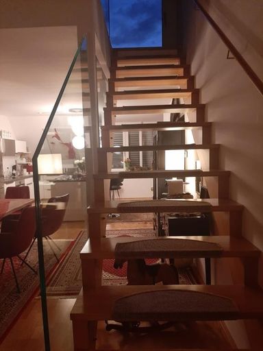 Esszimmer/Küche/Stiege