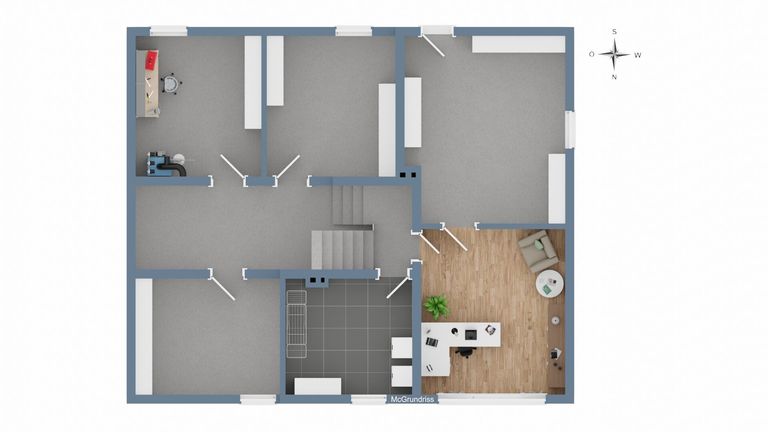 Grundrissplan KG