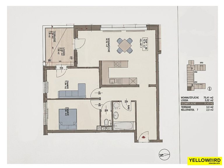 Wohnungsplan