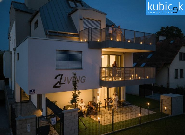 Gotthelfgasse 6 | 1220 Wien | Seitenansicht Abend