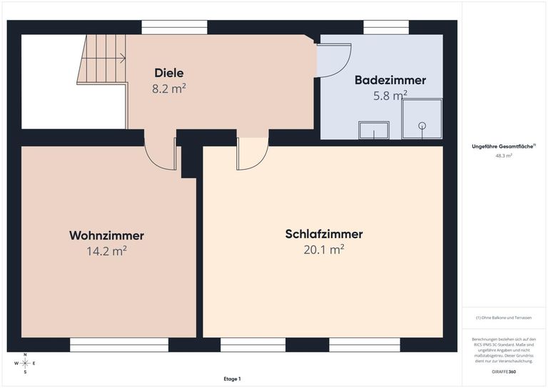 Grundriss OG
