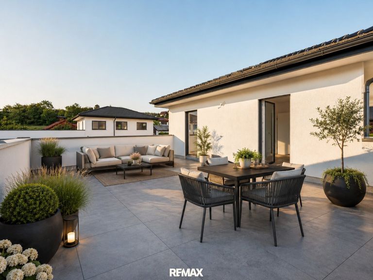 Terrasse OG Gestaltungsbeispiel