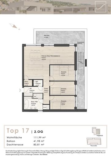 Verkaufsplan Top 17
