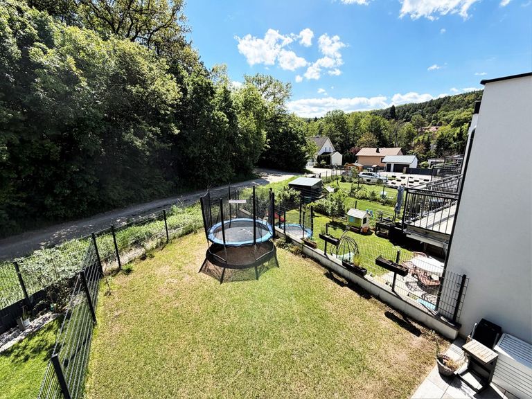 Ausblick Balkon
