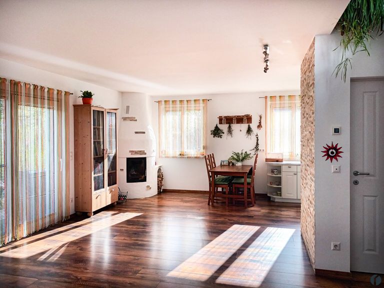 Wohnzimmer mit Essbereich
