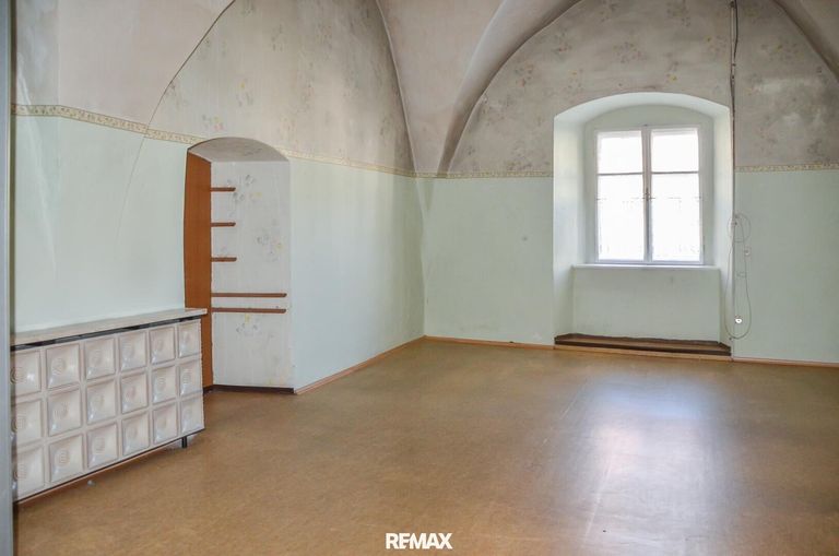 Zimmer mit Gewölbe