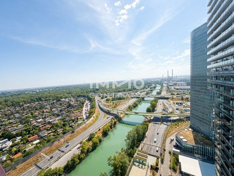 Ausblick Donaukanal abwärts