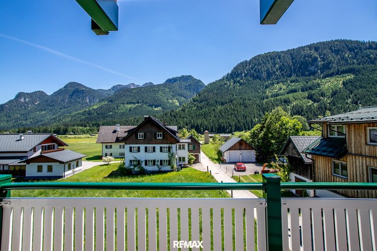 Aussicht vom Balkon