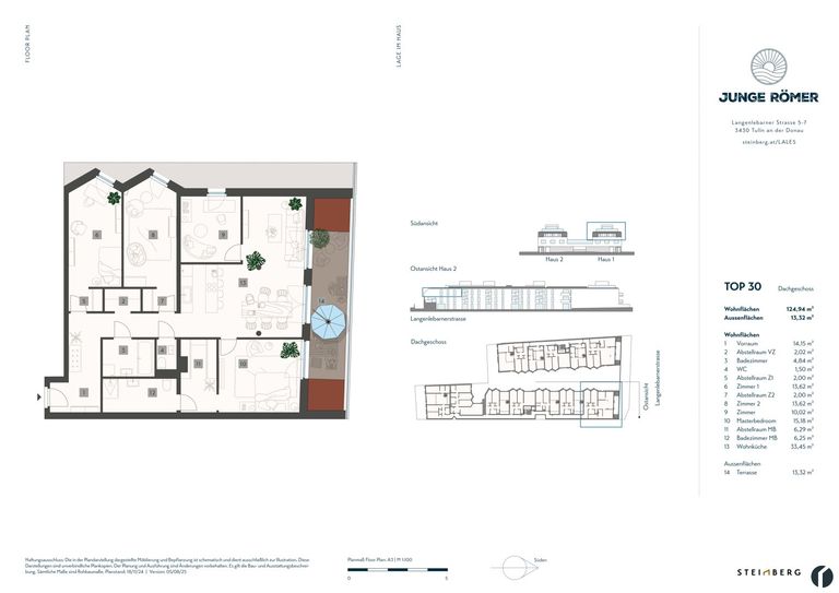 Wohnungsplan Top 30