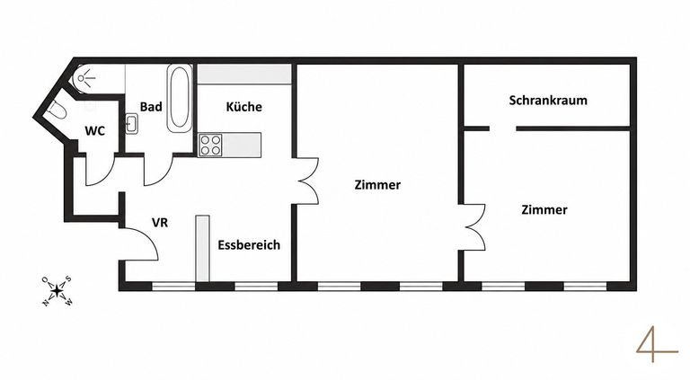 Grundrissplan