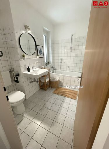 KI generiertes Badezimmer