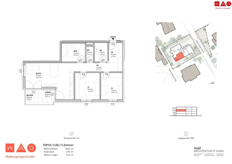 Wohnungsplan