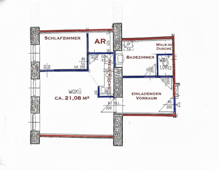Grundrissplan