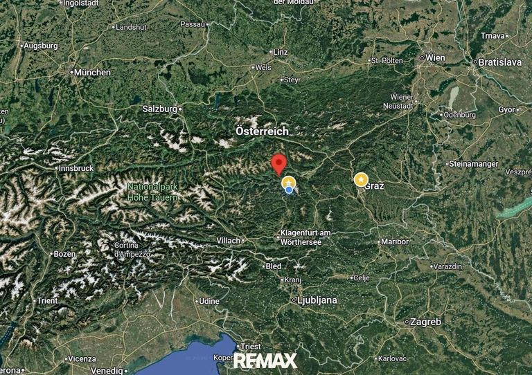 Lage Österreich