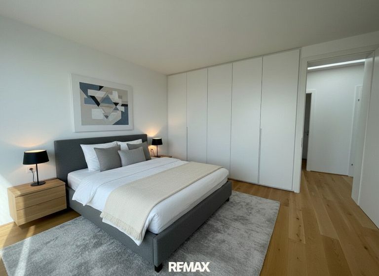 Schlafzimmer - Symbolfoto KI
