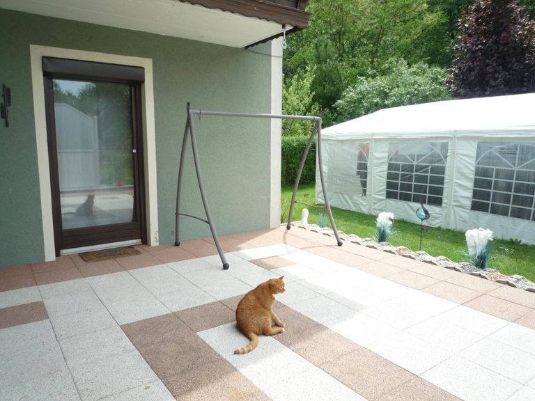 Terrasse mit ..!