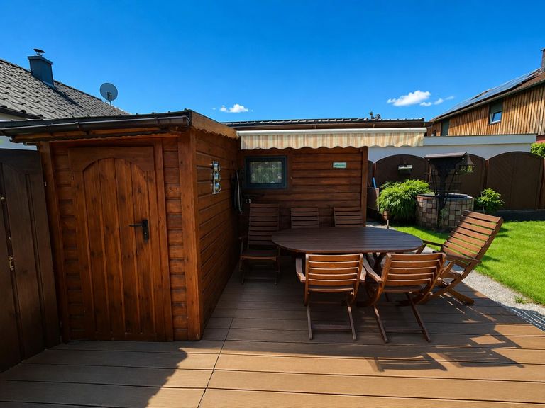gemütliche Terrasse