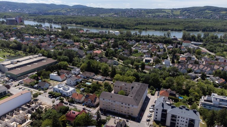 01 ETW 2100 Korneuburg Luftaufnahme