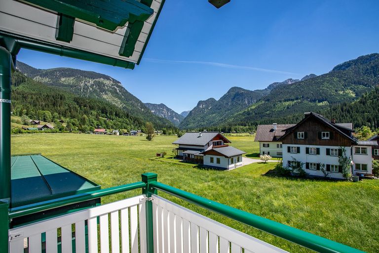 Aussicht vom Balkon