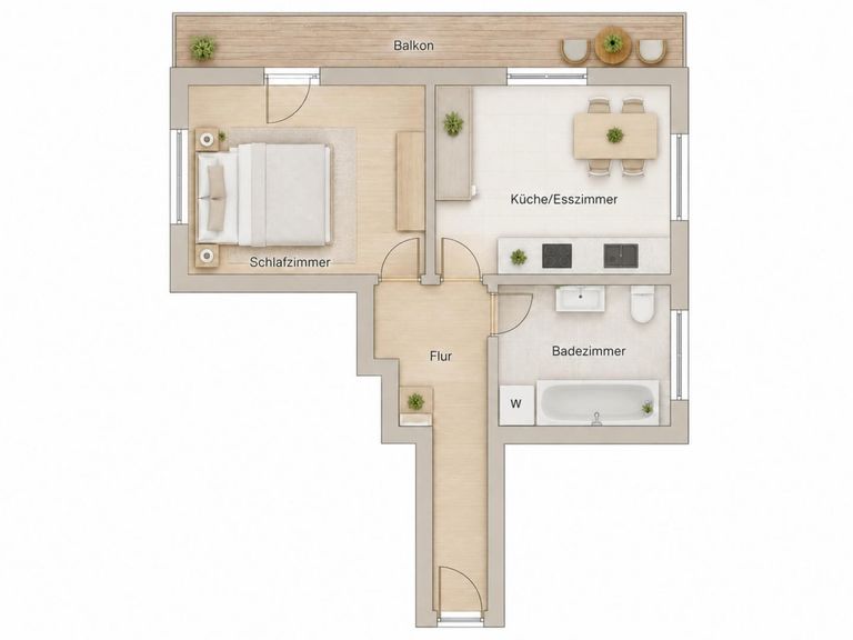 Grundriss als schematische Darstellung_0