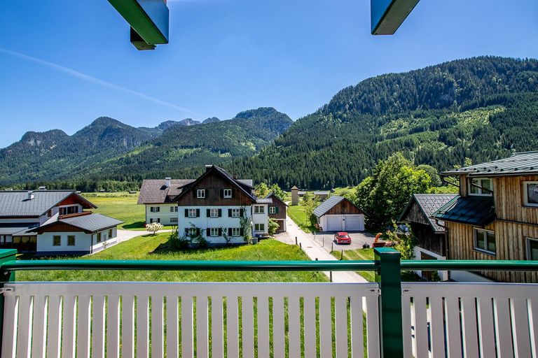 Aussicht vom Balkon