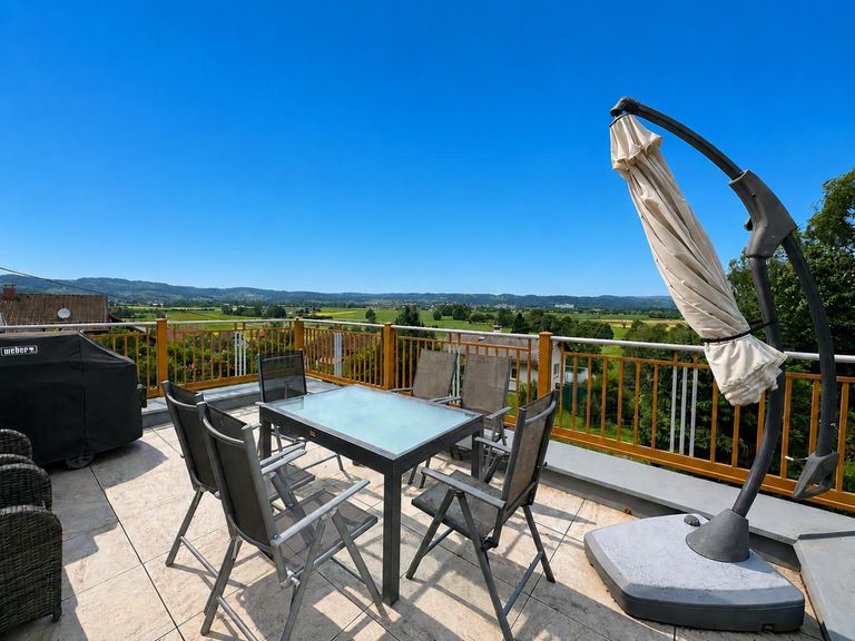 Terrasse in einzigartiger Aussichtslage