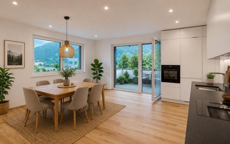 Wohnung - Wohnen-Essen Visualisierung