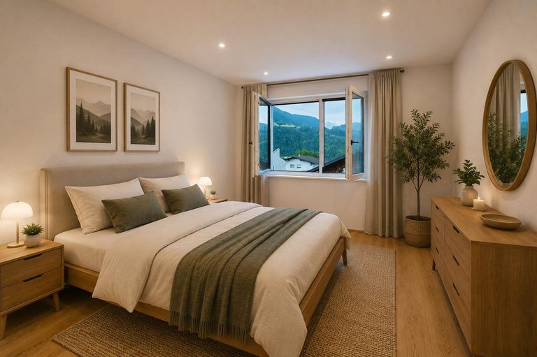 Wohnung - Zimmer II Visualisierung