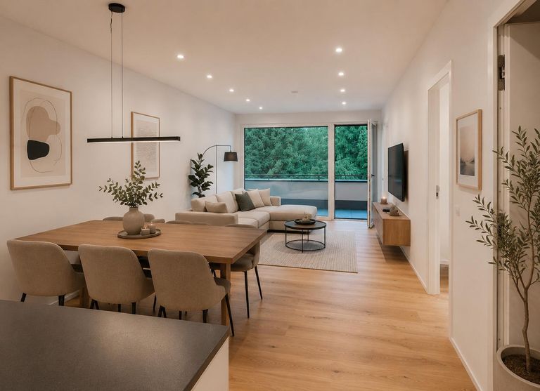 Wohnung - Wohnen-Essen Visualisierung