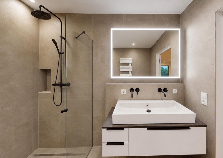 Wohnung - Badezimmer.