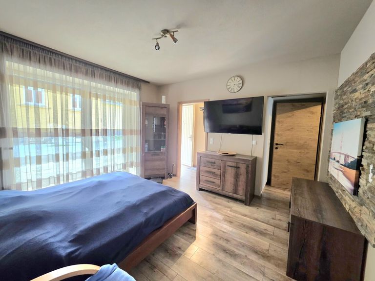 Wohn- und Schlafzimmer