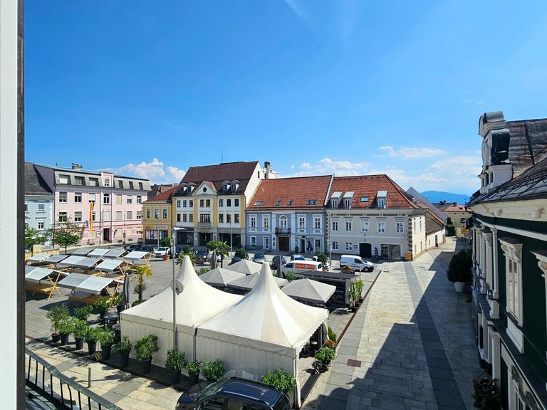 Blick aus dem Fenster