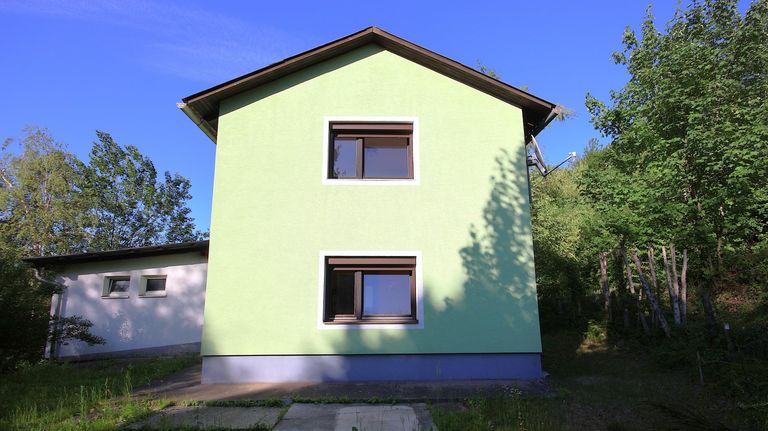 Haus Rückansicht