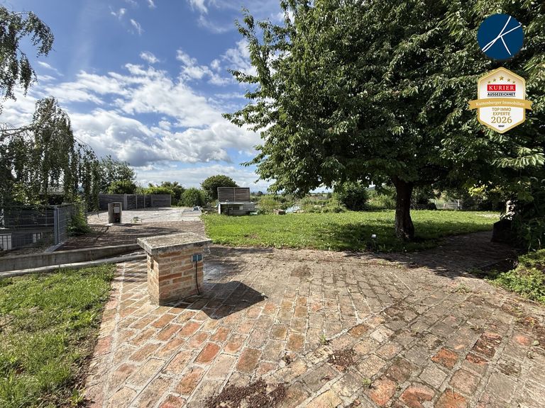 Garten mit Schwimmteich