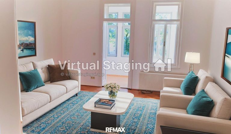 Living Room - virtural Staging