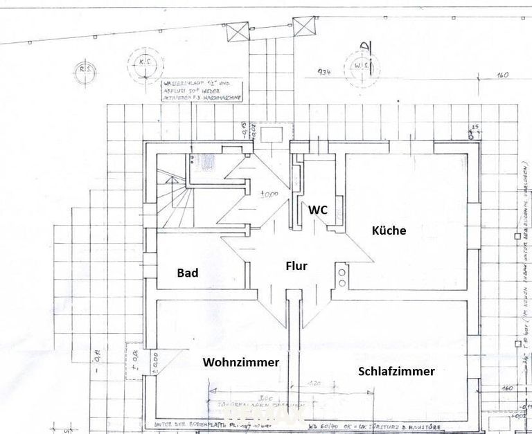 Grundriss Erdgeschoss Wohnung