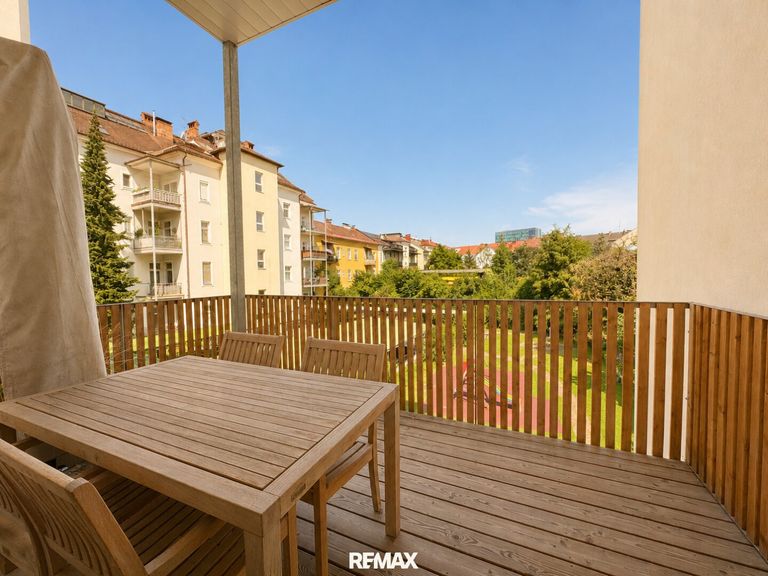 Ausblick von Terrasse