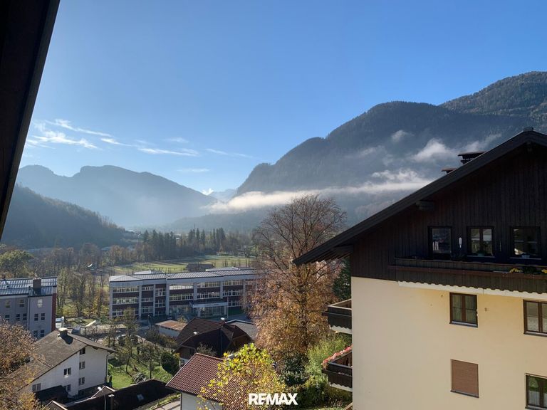 Ausblick vom Balkon
