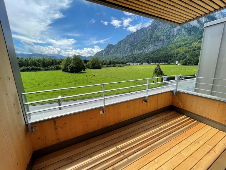 Ansicht - Modernes 2 Zimmer Appartement mit großer Loggia und Bergblick Miete Grödig Salzburg