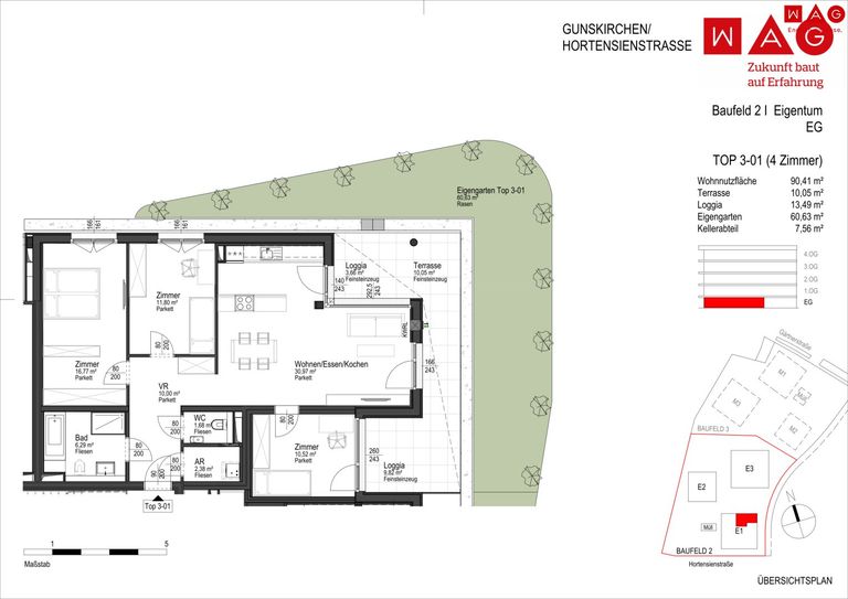 Wohnungsplan