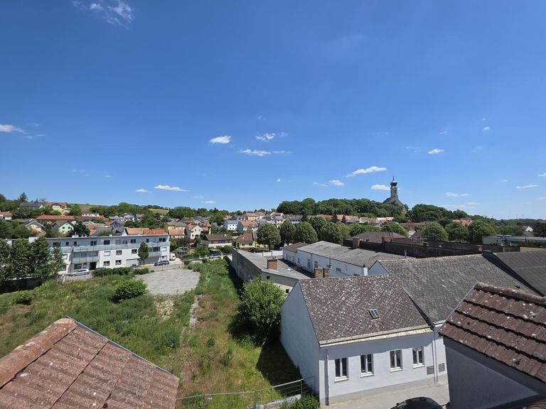 Blick von der Dachterrasse