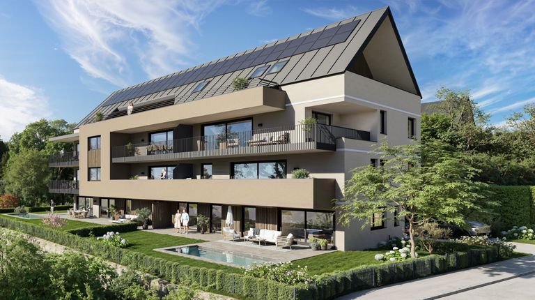 Ansicht - 4 Zimmer Gartenwohnung mit großer Terrasse am Fuße des Gaisbergs Kauf Parsch Salzburg