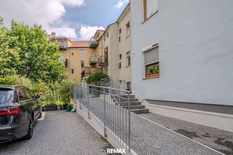 Barrierefreier Zugang zum Haus